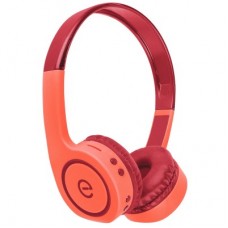 AUDÃ?FONOS ON-EAR INALAMBRICOS MANOS LIBRES CON BT FM SD 3.5MM EASY LINE BY PERFECT CHOICE CORAL