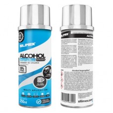 ALCOHOL ISOPROPILICO SILIMEX aerosol 250 ml - Azul, Alcohol Isopropilico, Componentes electrónicos