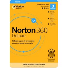 Norton 360 Deluxe 3 Dispositivo 1 Año -