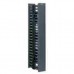 Organizador Vertical Doble NetRunner, para Rack Abierto de 45 Unidades, 125 mm de Ancho, Color Negro Organizador Vertical Doble NetRunner, para Rack Abierto de 45 Unidades, 125 mm de Ancho, Color Negro