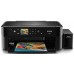 Epson L850 - Impresora multifunción - color - chorro de tinta - A4 (210 x 297 mm), Letter A (216 x 279 mm) (original) - A4/Legal (material) - hasta 37 ppm (impresión) - 100 hojas - USB 2.0, host USB