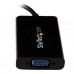 StarTech.com Adaptador de Vídeo Mini DisplayPort a VGA con Audio -  Conversor Hembra VGA HD15  a  Macho Mini DP - 1920x1200 - Vídeo conversor - DisplayPort - VGA - negro