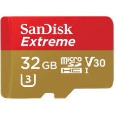 Memoria Micro SD SANDISK SDSQXAF-032G-GN6MA - 32 GB, 90 MB/s, 60 MB/s, Rojo, Amarillo