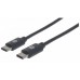 CABLE USB-C V2.0  C-C 0.5M NEGRO 480MBPS                      
