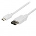 StarTech.com Cable de 1,8m USB-C a DisplayPort - Cable Adaptador de Vídeo USB Tipo C a DP - 4K 60Hz - Blanco - Adaptador de vídeo externo - STM32F072CBU6 - USB-C - DisplayPort - blanco