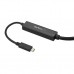 StarTech.com Cable de 3m USB-C a DisplayPort - Cable Adaptador de Vídeo USB Tipo C a DP - 4K 60Hz - Negro - Adaptador de vídeo externo - STM32F072CBU6 - USB-C - DisplayPort - negro