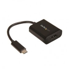 StarTech.com Adaptador Gráfico Externo USB-C a DisplayPort - Conversor de Vídeo Type-C a DP 4K 60Hz - Blanco - Adaptador de vídeo externo - USB-C - DisplayPort - negro - para P/N: BNDTB10GI, BNDTB210GSFP, BNDTB310GNDP, BNDTB410GSFP, BNDTB4M2E1, BNDTBUSB31