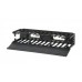 Organizador de Cables Horizontal NetManager de Alta Densidad, Sencillo (Solo Frontal), Para Rack de 19in, 2UR