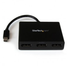 StarTech.com Splitter Multiplicador Divisor Mini DisplayPort de 3 Puertos Triple Head - Bifurcador de vídeo - 3 x DisplayPort - sobremesa - ca 100/230 V - para P/N: SVA5N3NEUA StarTech.com Splitter Multiplicador Divisor Mini DisplayPort de 3 Puertos Triple Head - Bifurcador de vídeo - 3 x DisplayPort - sobremesa - ca 100/230 V - para P/N: SVA5N3NEUA