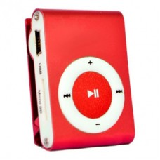 Mini Reproductor MP3  BROBOTIX 093017 - Rojo, MicroSD (TransFlash), MP3