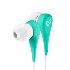 ENERGY EARPHONES STYLE 1+ MINT (IN-EAR, MIC, CONTROL TALK, FLAT CABLE COLOR VERDE