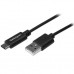 StarTech.com Cable Adaptador de 0,5m USB-C a USB-A - USB 2.0 USB Tipo C - Cable Cargador de Teléfonos Móviles - Cable USB - USB (M) a USB-C (M) - USB 2.0 - 50 cm - negro - para P/N: DKT30CVAGPD