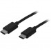 StarTech.com Cable USB-C de 2m - Type-C - USB 2.0 - Macho a Macho - Para MacBook Dell XPS Nexus 6P 5X - Cable USB - USB-C (M) a USB-C (M) - Thunderbolt 3 / USB 2.0 - 2 m - negro - para P/N: DKT30CHD, HB30C1A1CPD, HB30C3A1CFBW