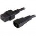 StarTech.com Cable de 91cm C14 a C19 de servicio pesado de 2,5mm2 para alimentación de ordenadores - Cable de alimentación - IEC 60320 C19 a IEC 60320 C14 - CA 110 V - 90 cm - negro