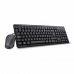 Kit de teclado y mouse TECHZONE TZ19COMB01-LA - Estándar, 112 teclas, Negro, 800 DPI