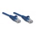 CABLE DE RED PATCH CAT6 INTELLINET RJ45 2.0 METROS 7 FT COLOR AZUL