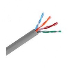 CABLE UTP GRIS SAXXON CATEGORIA 5E/ CCA / BOBINA 100 MTS/ 4 PARES / CERT ISO9001/ UL 444 / ROHS / ANSI/TIA/EIA-568B