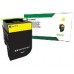 TONER LASER LEXMARK / COLOR NEGRO / RENDIMIENTO ESTANDAR / 71B40K0 / HASTA 3,000 PAGINAS / 5% DE COBERTURA / P/MODELOS: CS317, CX317, CS417, CX417