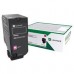 TONER LASER LEXMARK / COLOR MAGENTA / RENDIMIENTO ESTANDAR / 74C4SM0 / HASTA 7,000 PAGINAS / 5% DE COBERTURA / P/MODELOS: CX725DHE, CS725DE, CS720DE