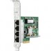 HPE 331T - Adaptador de red - PCIe 2.0 x4 perfil bajo - Gigabit Ethernet x 4 - para Apollo 4200 Gen9; ProLiant DL325 Gen10, DL360 Gen10, DL380 Gen10, DL388 Gen10, ML350 Gen10