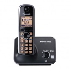 Panasonic KX-TG4111ME - Teléfono inalámbrico con ID de llamadas - DECT 6.0 - negro