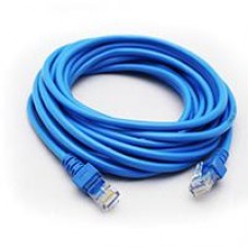 CABLE DE RED GHIA 5 MTS 15 PIES PATCH CORD RJ45 CAT 5E UTP AZUL