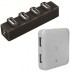 Adaptador USB PERFECT CHOICE PC-171621 - Color blanco, 4 puertos