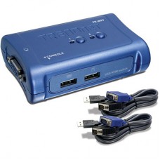 Switch TRENDnet - VGA, 1, 2 m, Azul, 2