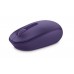 Microsoft ratón móvil inalámbrico 1850 - Ratón - diestro y zurdo - óptico - 3 botones - inalámbrico - 2.4 GHz - receptor inalámbrico USB - púrpura pantone