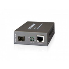 Convertidor Multimedia SFP Gigabit, 1 Puerto RJ45 1000 Mbps, 1 Puerto SFP, hasta 550 M en fibra multimodo y 10 Km en fibra monomodo