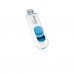 ADATA Classic Series C008 - Unidad flash USB - 16 GB - USB 2.0 - blanco, azul