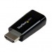 StarTech.com Adaptador Conversor de Vídeo HDMI a VGA - Convertidor Portátil ideal para Chromebooks, Ultrabooks y Portátiles - 1920x1200 - Adaptador de vídeo - HDMI / VGA - HDMI (M) a HD-15 (VGA) (H) - 4.5 cm - negro - activo - para P/N: DKT30CSDHPD3 StarTech.com Adaptador Conversor de Vídeo HDMI a VGA - Convertidor Portátil ideal para Chromebooks, Ultrabooks y Portátiles - 1920x1200 - Adaptador de vídeo - HDMI / VGA - HDMI (M) a HD-15 (VGA) (H) - 4.5 cm - negro - activo - para P/N: DKT30CSDHPD3