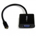 StarTech.com Adaptador Conversor de Vídeo Micro HDMI a VGA - 1920x1200 - Cable Convertidor Activo - Hembra VGA HD15 - Macho Micro HDMI - Vídeo conversor - HDMI - VGA - negro