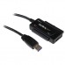 StarTech.com Adaptador Convertidor SATA IDE 2,5 3,5 a USB 3.0 Super Speed para Disco Duro HDD - Serial ATA USB A - Controlador de almacenamiento - ATA / SATA - 4.8 GBps - USB 3.0 - negro - para P/N: PEXUSB3S42V, PEXUSB3S44V