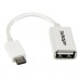 StarTech.com Cable Adaptador Micro USB a USB OTG Blanco de 12cm - Macho a Hembra - Adaptador USB - USB (H) a Micro-USB tipo B (M) - USB 2.0 OTG - 12.7 cm - blanco StarTech.com Cable Adaptador Micro USB a USB OTG Blanco de 12cm - Macho a Hembra - Adaptador USB - USB (H) a Micro-USB tipo B (M) - USB 2.0 OTG - 12.7 cm - blanco