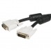 StarTech.com Dual Link DVI Cable - 3 ft - Male to Male - 2560x1600 - DVI-D Cable - Computer Monitor Cable - DVI Cord - Video Cable (DVIDDMM3) - Cable DVI - enlace doble - DVI-D (M) a DVI-D (M) - 91 cm - negro - para P/N: BNDDKTCHVPRS, CDP2DVIDP, CDPVDHDMD