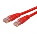 StarTech.com Cat6 Ethernet Cable - 50 ft - Red - Patch Cable - Molded Cat6 Cable - Long Network Cable - Ethernet Cord - Cat 6 Cable - 50ft (C6PATCH50RD) - Cable de interconexión - RJ-45 (M) a RJ-45 (M) - 15.2 m - UTP - CAT 6 - moldeado - rojo
