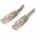 CABLE 3M RED FAST ETHERNET CAT5E UTP RJ45 PATCH MOLDEADO GRIS CABLE 3M RED FAST ETHERNET CAT5E UTP RJ45 PATCH MOLDEADO GRIS