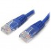 StarTech.com Cat5e Ethernet Cable - 10 ft - Blue - Patch Cable - Molded Cat5e Cable - Network Cable - Ethernet Cord - Cat 5e Cable - 10ft (M45PATCH10BL) - Cable de interconexión - RJ-45 (M) a RJ-45 (M) - 3 m - UTP - CAT 5e - moldeado - azul - para P/N: EO StarTech.com Cat5e Ethernet Cable - 10 ft - Blue - Patch Cable - Molded Cat5e Cable - Network Cable - Ethernet Cord - Cat 5e Cable - 10ft (M45PATCH10BL) - Cable de interconexión - RJ-45 (M) a RJ-45 (M) - 3 m - UTP - CAT 5e - moldeado - azul - para P/N: EO