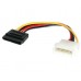 StarTech.com Cable Adaptador de 15cm de Alimentación MOLEX LP4 a SATA - 1x LP4 Macho - 1x Receptáculo SATA de Alimentación (15 pines) - Cable de alimentación - alimentación SATA (M) a 4 pines potencia interna (M) - 0.2 m - para P/N: BNDTBUSB3142, BRACKET1