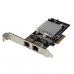 StarTech.com Dual Port PCI Express (PCIe x4) Gigabit Ethernet Server Adapter - 2 Port Network Card - Intel i350 NIC - GbE Network Card (ST2000SPEXI) - Adaptador de red - PCIe 2.1 x4 - Gigabit Ethernet x 2