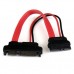 StarTech.com Adaptador Cable SATA 15cm Slimline Línea Delgada a SATA con Alimentación Corriente - Hembra a Macho - Adaptador SATA - Serial ATA 150/300/600 - SATA Slimine (H) a SATA combo (M) - rojo StarTech.com Adaptador Cable SATA 15cm Slimline Línea Delgada a SATA con Alimentación Corriente - Hembra a Macho - Adaptador SATA - Serial ATA 150/300/600 - SATA Slimine (H) a SATA combo (M) - rojo
