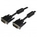 StarTech.com DVI Cable - 10 ft - Single Link - Male to Male Cable - 1920x1200 - DVI-D Cable - Computer Monitor Cable - DVI Cord - DVI to DVI Cable (DVIDSMM10) - Cable DVI - enlace simple - DVI-D (M) a DVI-D (M) - 3 m - negro - para P/N: BOX4CABLE, CDPVGDV