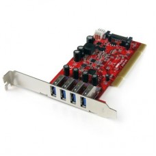 TARJETA PCI 4 PUERTOS USB 3.0 HUB CONCENTRADOR INTERNO        .  