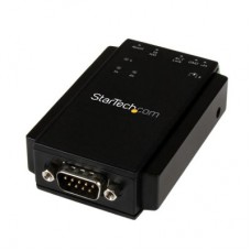 StarTech.com Servidor IP Ethernet de Dispositivos Serie con 1 Puerto RS-232 - Adaptador Serial DB9 de Montaje en Riel DIN - Servidor de dispositivo - 10Mb LAN, RS-232 - ca 100/230 V - para P/N: IES101002SFP
