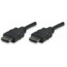CABLE HDMI MANHATTAN 5.0M 4K 3D M-M VELOCIDAD 1.4 MONITOR TV PROYECTOR
