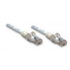 Cable de parcheo INTELLINET - 0, 5 m, RJ-45, RJ-45, Macho/hembra, Color blanco