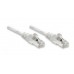Cable de parcheo INTELLINET - 3 m, RJ-45, RJ-45, Macho/Macho, Color blanco