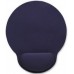 MOUSEPAD CON DESCANSA MUNECAS TIPO GEL ERGONOMICO AZUL MARINO    