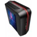 Gabinete GAME FACTOR CSG500 mATX NEG/ROJO - 2xVENT 120MM LED, 1x USB 2.0, 1x USB 3.0